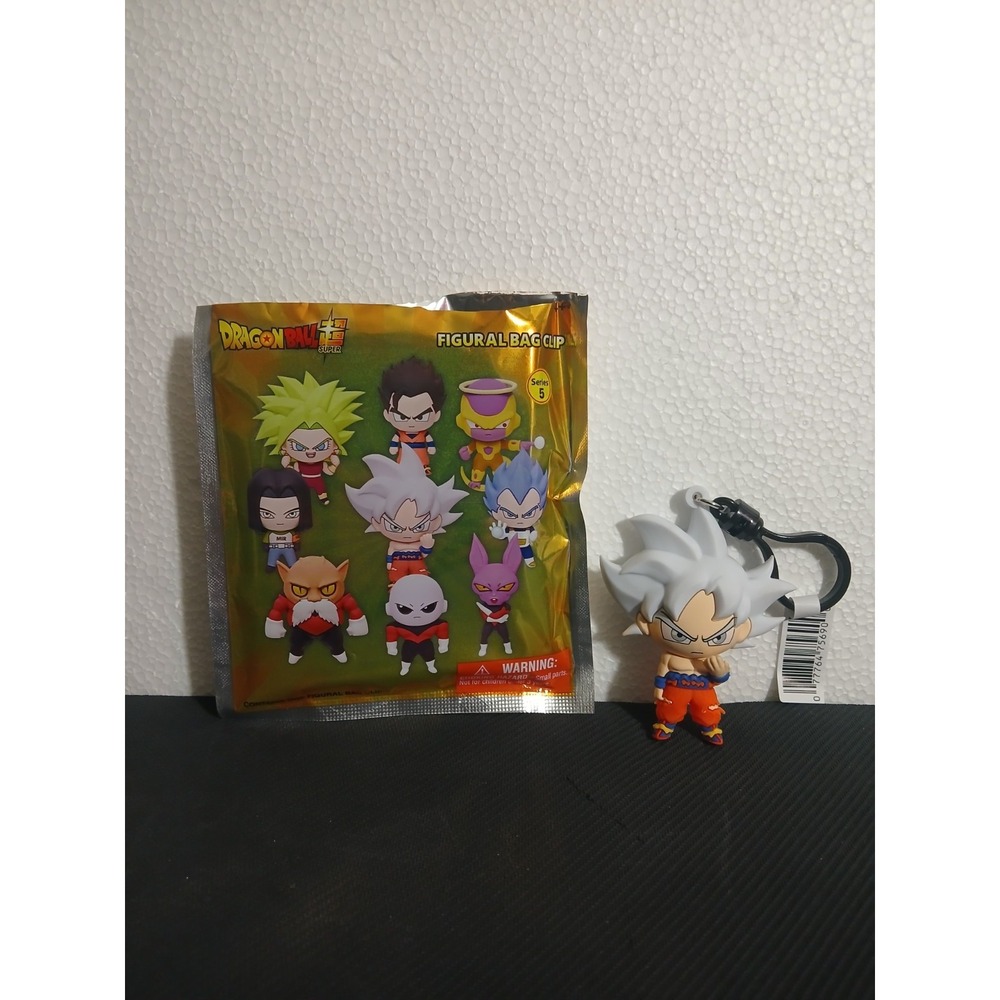 Dragon Ball Super Ultra Instinct Goku Clip  Blind Bag Series 5 Monogram Keychain